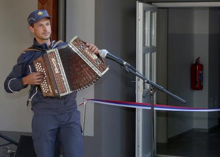 Otvoritev prizidave gasilskega doma v Bezuljaku 03 FOTO LJUBO VUKELIČ